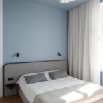 Cozy accommodation at MIRO Rooms, Riga with modern decor.