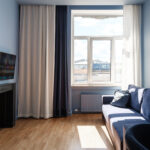 Cozy MIRO Rooms accommodation with modern decor in Riga.