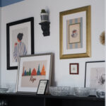 Artistic decor showcasing Riga and MIRO Rooms accommodations